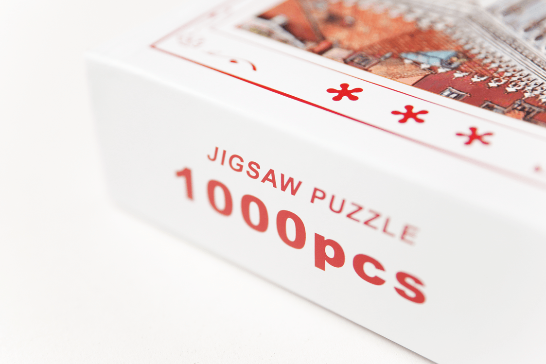 拼吧 Pinbar - 線上客製化拼圖第一品牌,各式尺寸客製化拼圖、零售特色拼圖、台灣印製送禮優選 - 紙質拼圖-擁擠運河1000 片 - 紙質拼圖 - 1000片拼圖 - 拼圖 - 紙質拼圖