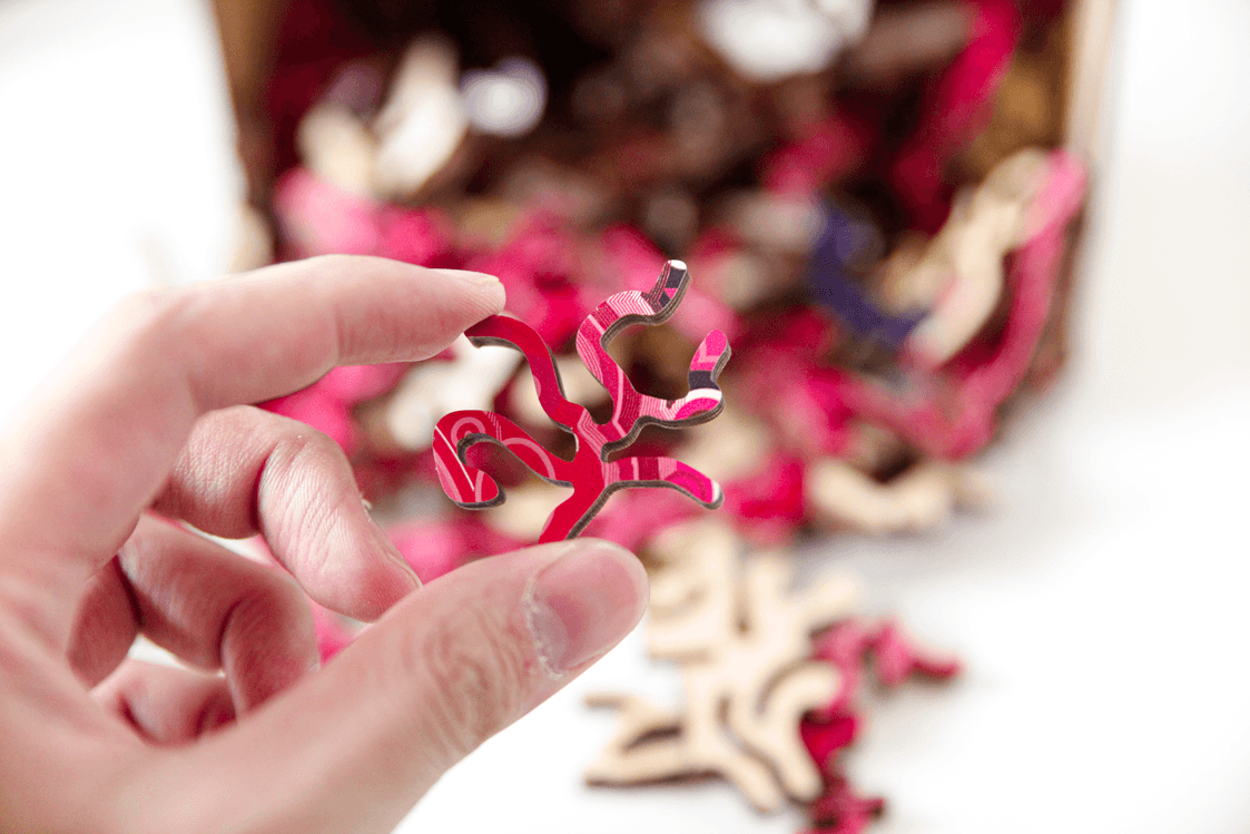 拼吧 Pinbar - 線上客製化拼圖第一品牌,各式尺寸客製化拼圖、零售特色拼圖、台灣印製送禮優選 - 異形木質拼圖-紅瑪瑙 - 異形木質拼圖 - 拼圖 - 木質拼圖 - 異形拼圖