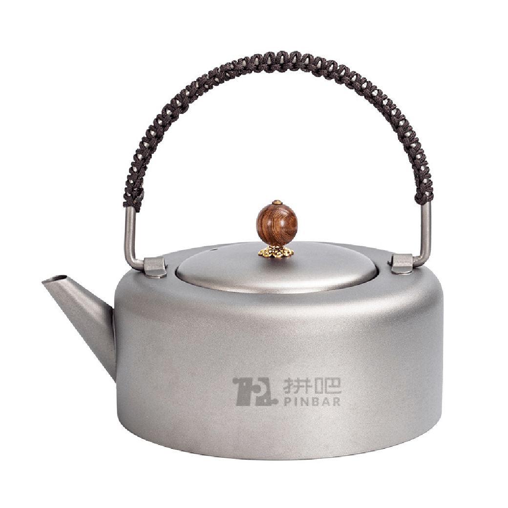 拼吧 Pinbar - 台灣線上客製化拼圖第一品牌 - 【客製化】純鈦戶外茶壺 - 旅游出行 - 禮贈品 - 
