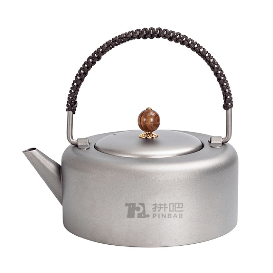 拼吧 Pinbar - 台灣線上客製化拼圖第一品牌 - 【客製化】純鈦戶外茶壺 - 旅游出行 - 禮贈品 - 