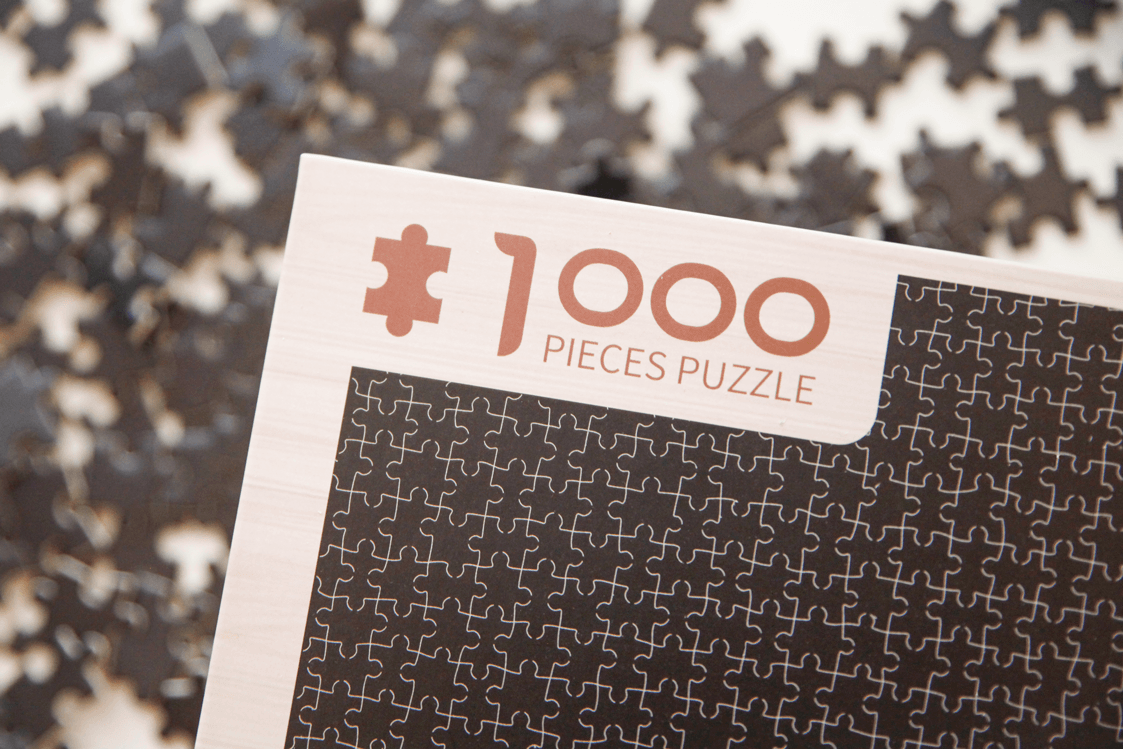 拼吧 Pinbar - 線上客製化拼圖第一品牌，各式尺寸客製化拼圖、零售特色拼圖、台灣印製送禮優選 - 木質拼圖-純黑地獄1000片 - 純色拼圖 - 1000片拼圖 - 拼圖 - 木質拼圖